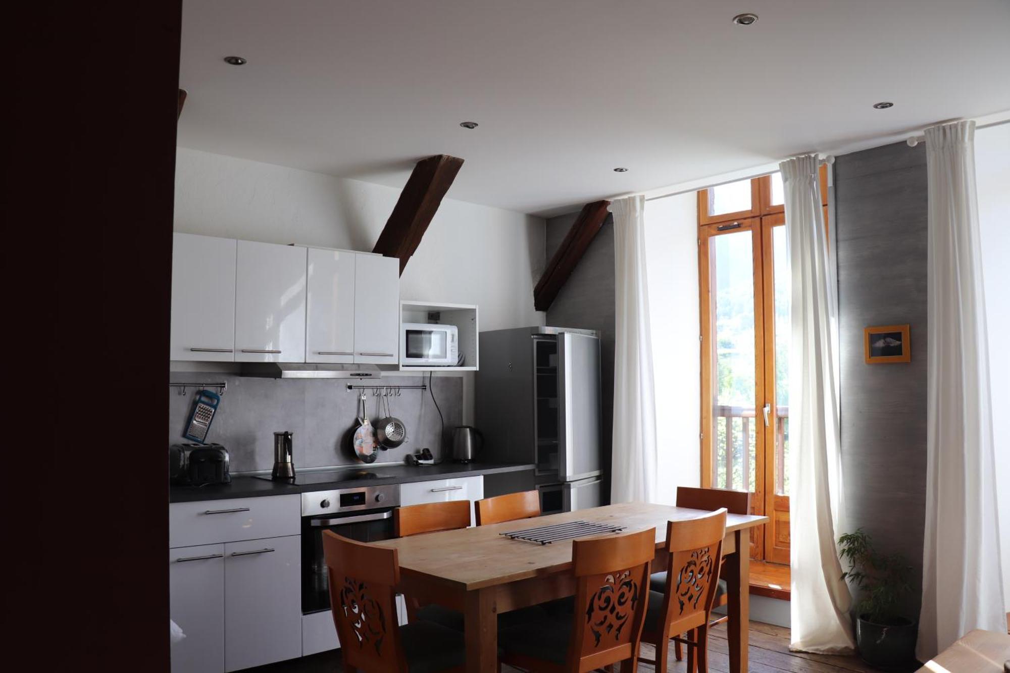 Appartement Dans Une Maison De Pays Briançon Exterior foto
